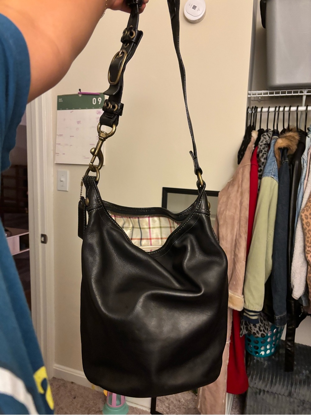 Coach Bleeker Tattersall Bag